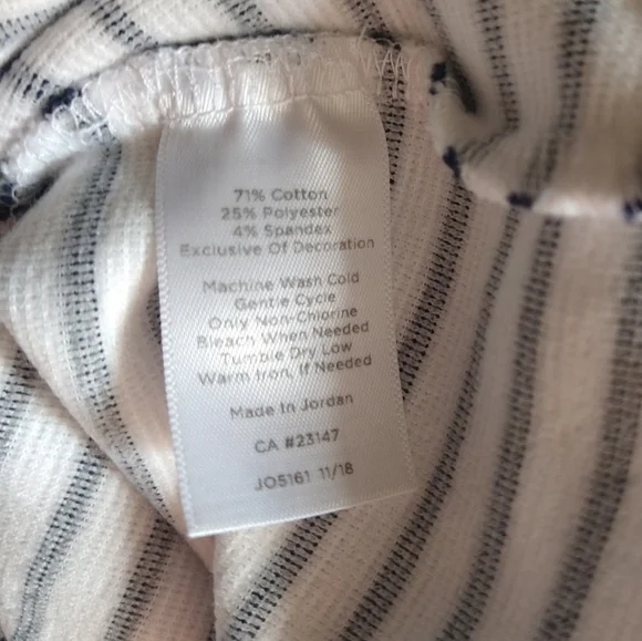 Talbots Striped Sleeveless Dress - Picture 9 of 10